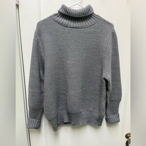 Icebreaker Gray Cowl Neck Sweater